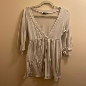 Wet Seal Cream Sweater